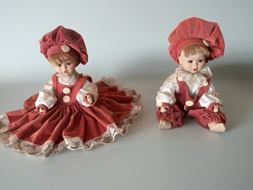  Bambole in porcellana