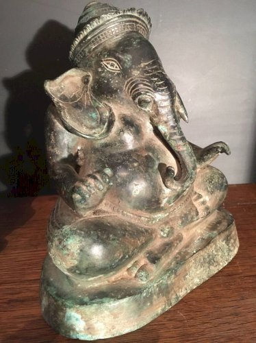 Bronze Ganesh Statue, India – Sculpture (photo 10 of 18)