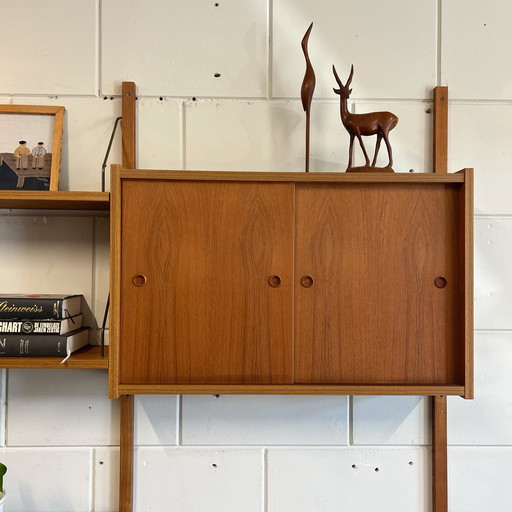 Vintage wandmeubel •Preben Sørensen / PS System•