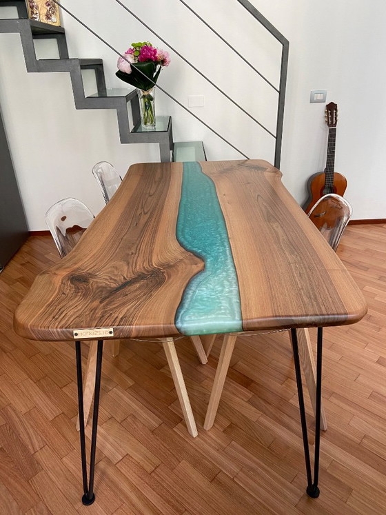 Tavolo In Noce E Resina Monozero – Tavoli da pranzo, Wood (photo 7 of 9)