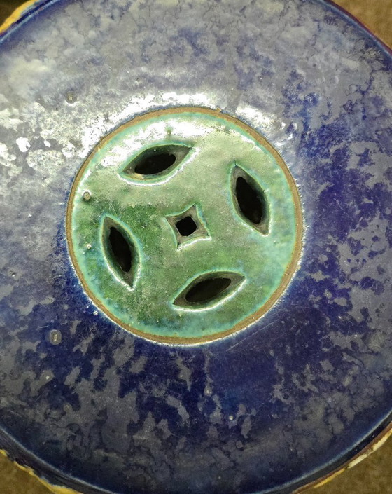 Image 1 of Columna china shiwan, antigüedades chinas, mesa auxiliar