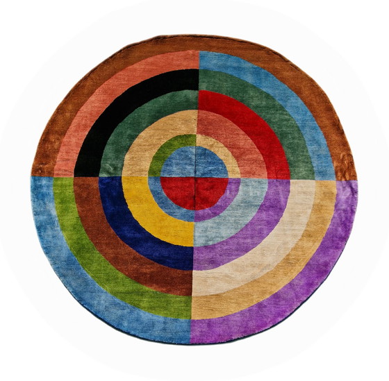 Image 1 of Tappeto moderno e contemporaneo Robert Delaunay, primo disco