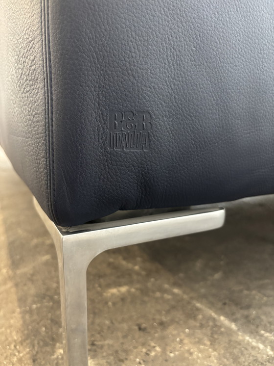 Image 1 of B&B Italia Charles corner sofa leather couch design