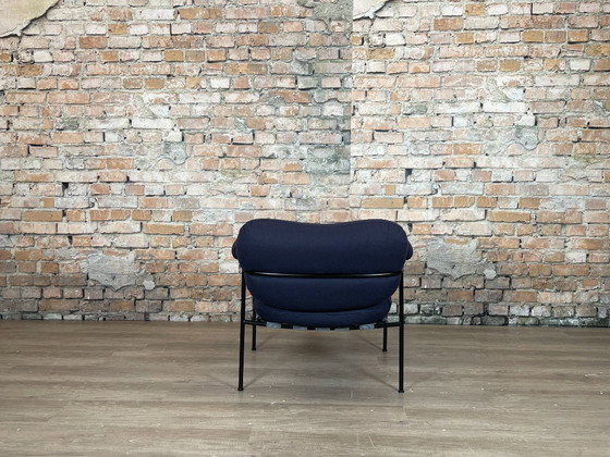 Fogia Bollo Lounge Chair - azul oscuro | Andreas Engesvik – Sillones, Metal, Textil (photo 6 of 16)