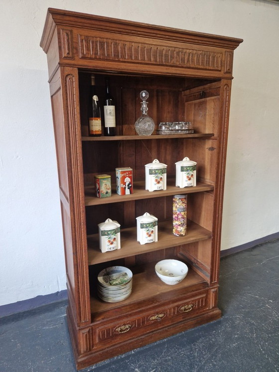 Image 1 of Shelf bookcase kitchen shelf Wilhelminian era
