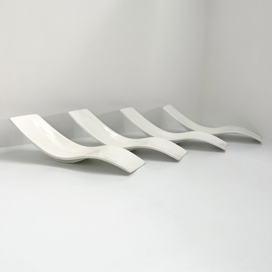 Image 1 of Paire de bains de soleil par Charles Zublena pour Les Plastiques De Bourgogne, 1960s