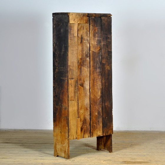 Image 1 of Beech Wabi-Sabi Cabinet, 1850s