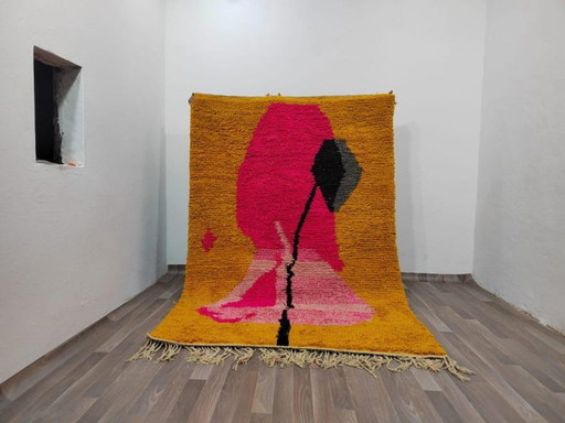 Traditionelle marokkanische Teppiche in Leinenoptik, 350 cm x 200 cm