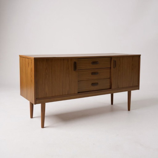 Vintage Scandinavisch dressoir, model Schreiber Layth, uit de jaren 60/70.