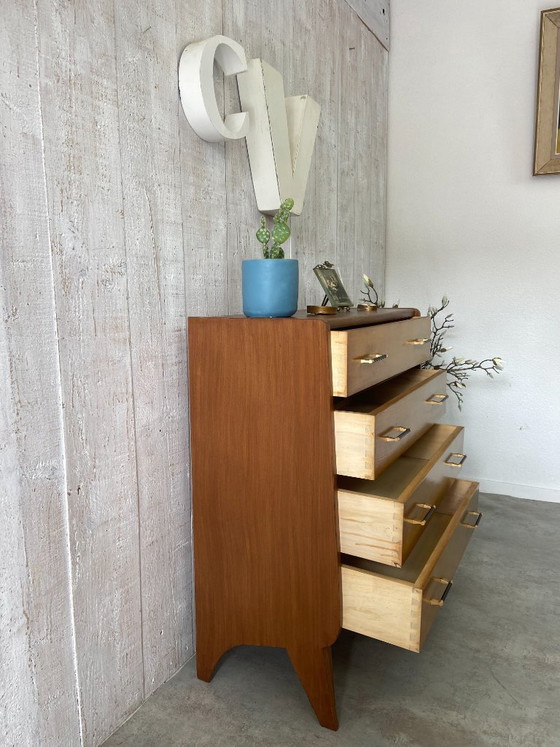 Image 1 of vintage chest of drawers