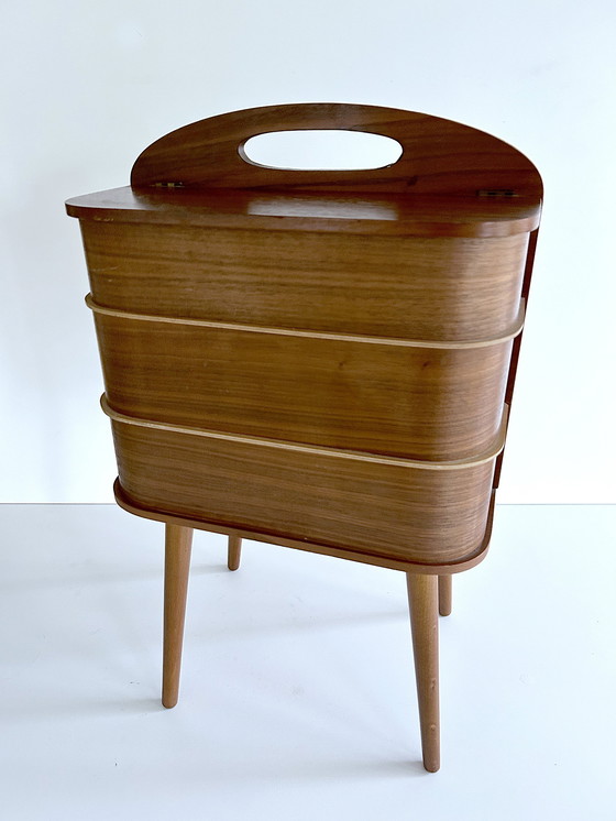 Image 1 of Mid Century Deense Opbergdoos