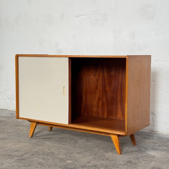 Image 1 of Jiří Jiroutek U-452 Sliding Door Sideboard, 1960s – Czechoslovak Design