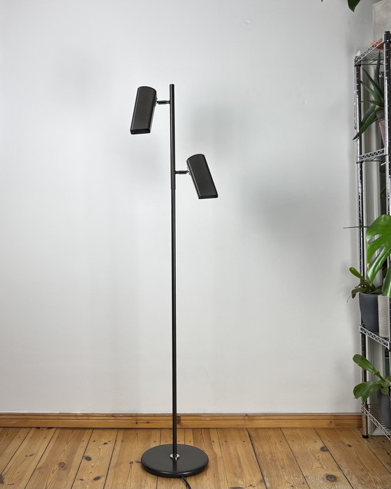 Image 1 of Vintage Floor Lamp OMI design Brutalist 1970s Space Age Industrial design Mid Century 70s Minimalism Germany