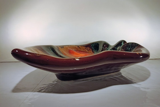 Image 1 of Plat à glaçure de Vallauris