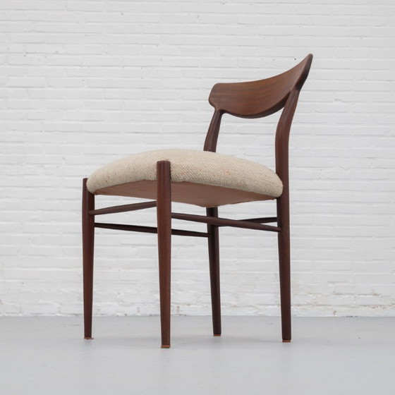 Image 1 of Ensemble de chaises de salle à manger Lübke années 60