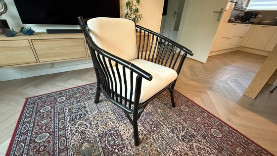 Image 1 of POLSPOTTING BAMBOO STOOL