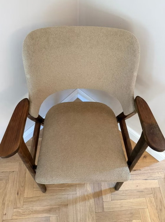 Sedia Vintage Pastoe - Cees Braakman – Poltrone, Tessile (photo 4 of 7)