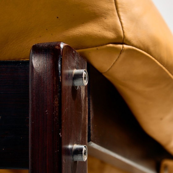 Image 1 of MK11777 MP-091 leren sofaset van Percival Lafer, set van 6