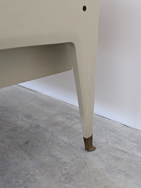 Image 1 of Bureau - Laiton, cristal, bois