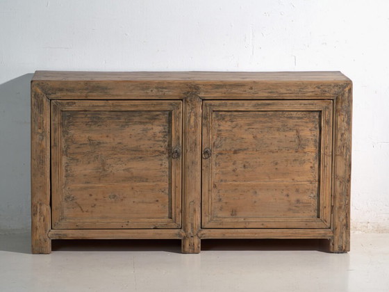 Antikes chinesisches Kiefern-Sideboard – China, circa 1930 – Brass (photo 20 of 40)