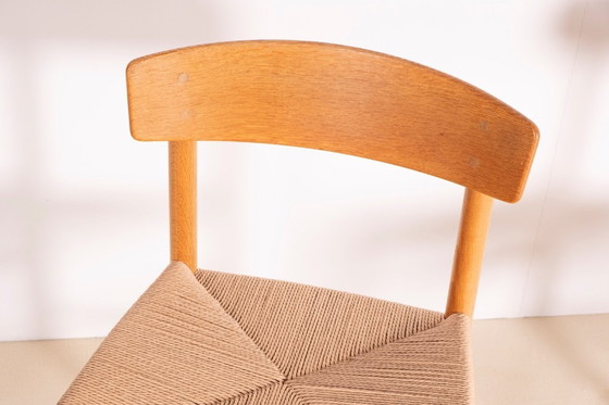 Image 1 of 4x sedie da pranzo Børge Mogensen J39 in quercia, mobili FDB 1981