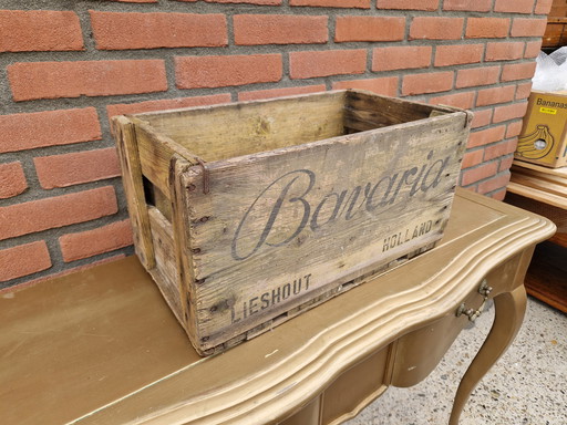Bavaria beer crate