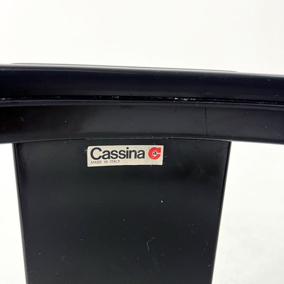 Image 1 of Paarweise oder große, wendbare Beistelltische Modell 780 von G. Frattini für Cassina, 70er Jahre