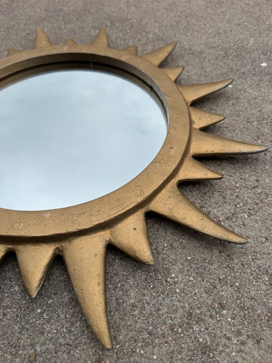 Image 1 of 1970s sunburst mirror