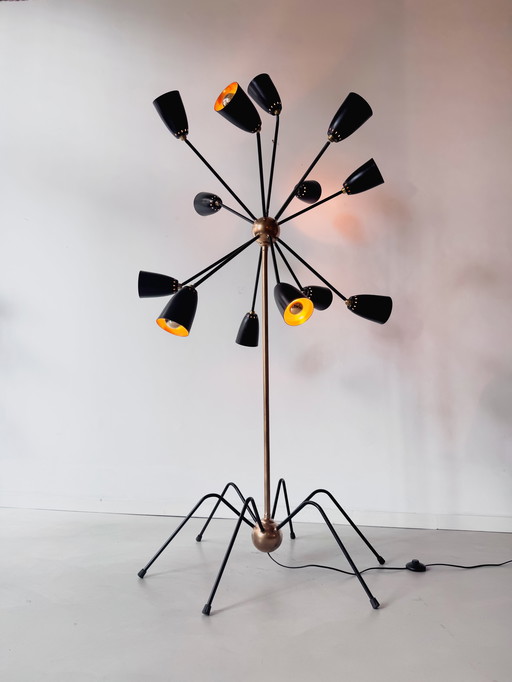 Original Floor Lamp Spootnik (Unique Piece)