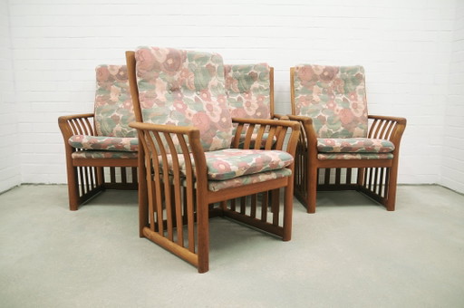 Vintage Set X4 Fauteuils By Schou Andersen