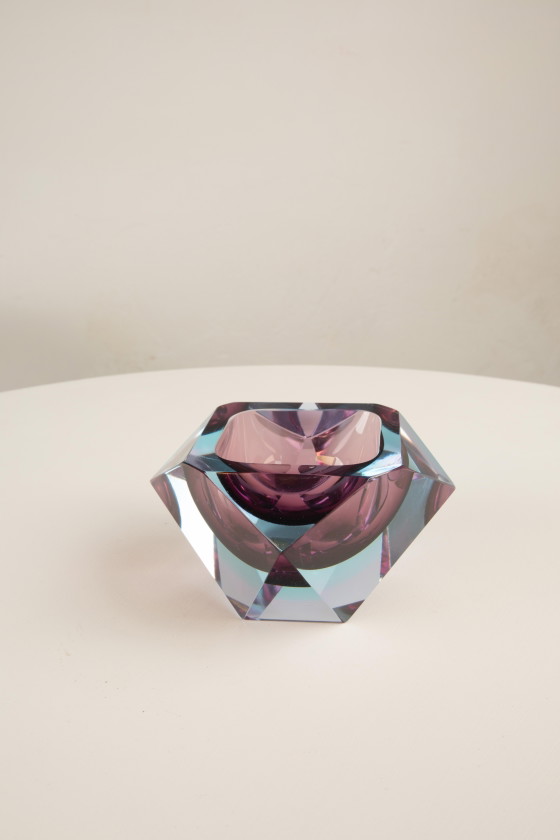 Sculpturale asbak toegeschreven aan Flavio Poli voor Seguso Vetri d’Arte, 1970 – Tafelaccessoires (photo 14 of 21)