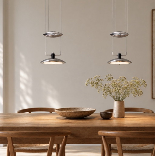 Tobias Grau Hanglamp set Tai-up chroom/aluminium