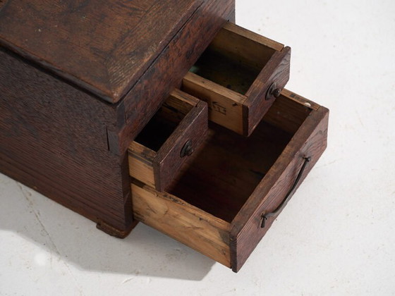 Antique Japanese box with drawers - Late Meiji Period (c. ) #25 – Chest of drawers, Wood (photo 18 of 40)