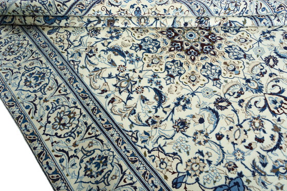 Image 1 of Hand-knotted Nain 9la With Silk - 308 X 205 Cm