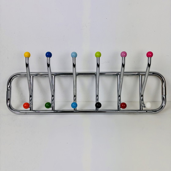 Image 1 of Appendiabiti da parete originale Sputnik cromato