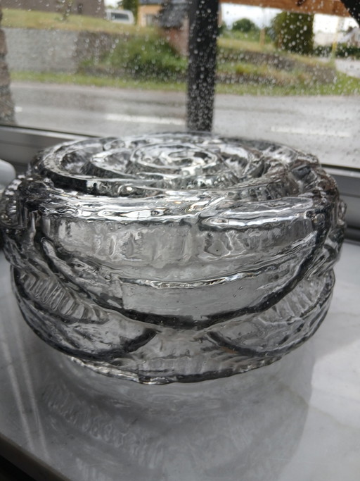 Vintage Erco Leuchten ijdkristan wall or ceiling lamp