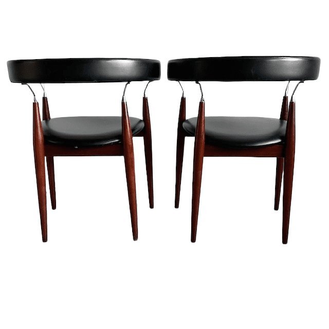 Set of vintage Rondo Jan Lunde Knutsen Sørli Fabrikker dining room