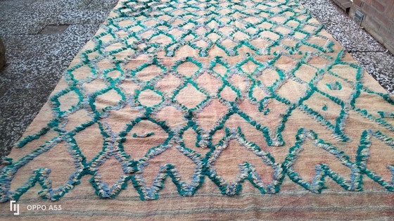 Image 1 of Handgeknoopt Berber kleed wol 385x185cm
