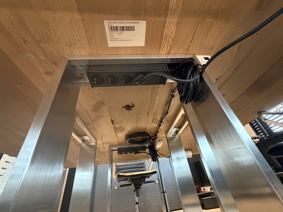 Image 1 of Rofra Home bureau rovere/acciaio su misura 180x200