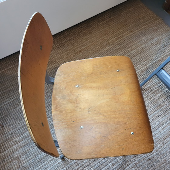 Image 1 of Table et chaise d'architecte Friso Kramer