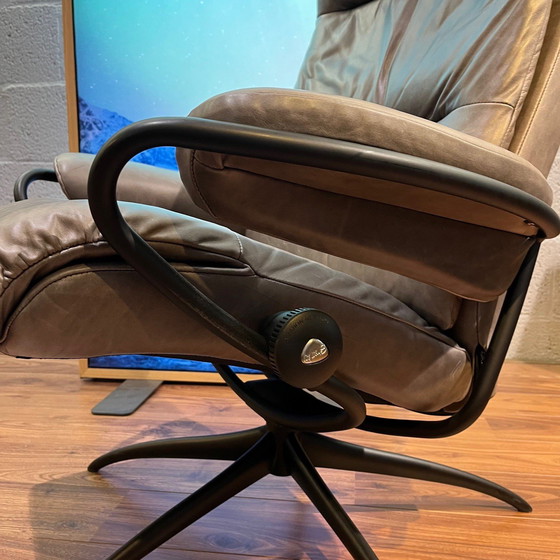 Image 1 of Fauteuil inclinable Stressless Tokyo avec repose-pieds