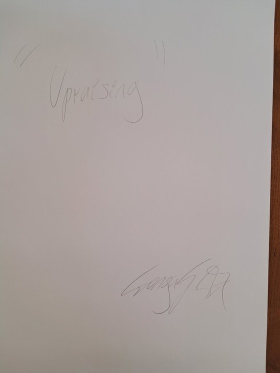 Image 1 of GONGAS - Upraising - Framed artist's lithograph