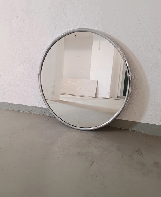 Image 1 of Art Deco round mirror 