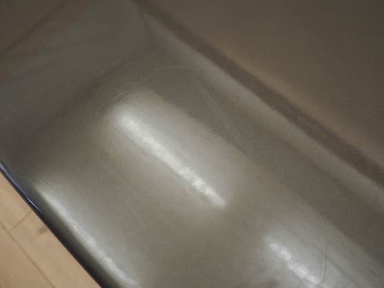 Image 1 of Grijze salontafel, Italiaans design, jaren 70, gemaakt in Italië