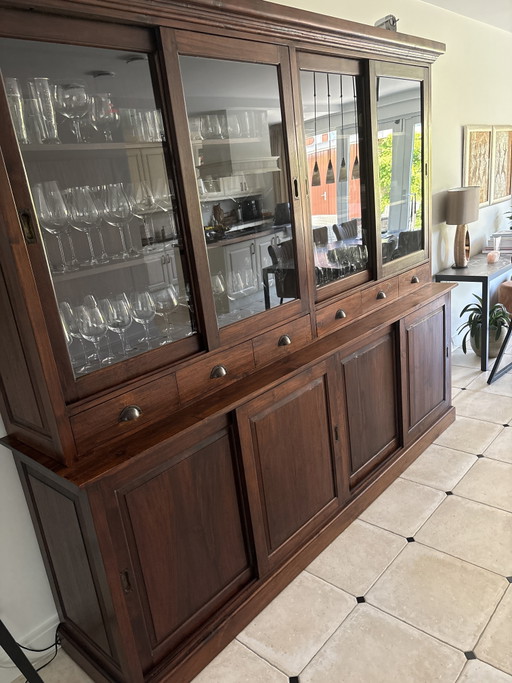 Prachtige buffetkast van teak