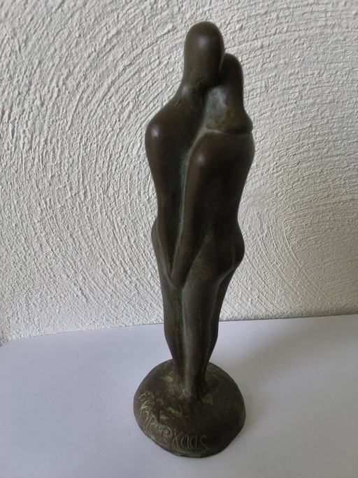 Étreinte Intime – beeldhouwkunst, Bronze (photo 2 of 9)