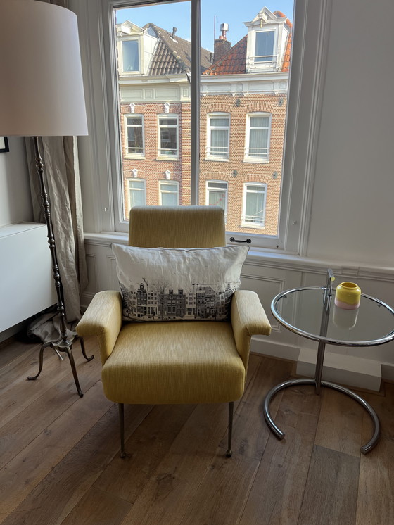 Image 1 of Fauteuil jaune Italie 50/60s