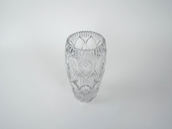 Image 1 of Crystal Vase, Italian Design, 1960s, Made in Italy