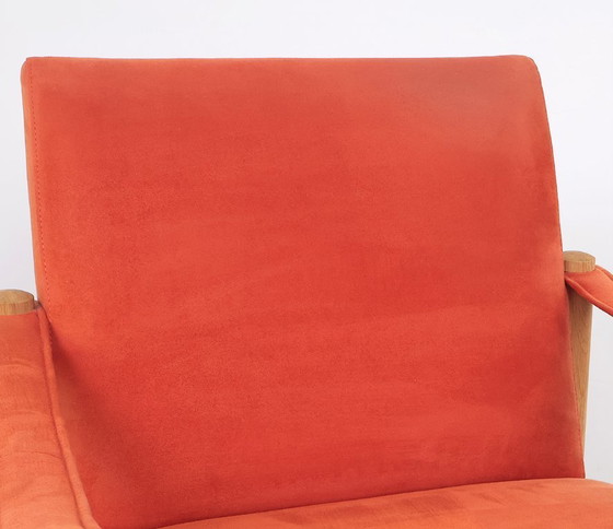 Image 1 of Safari-Stühle aus Eichenholz, Skipper Møbler 1980s