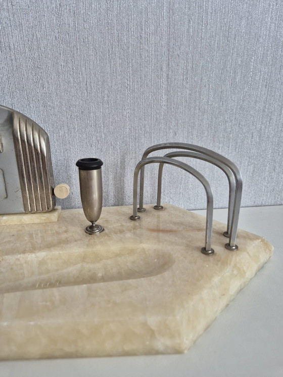 Image 1 of Set di scrittura in marmo